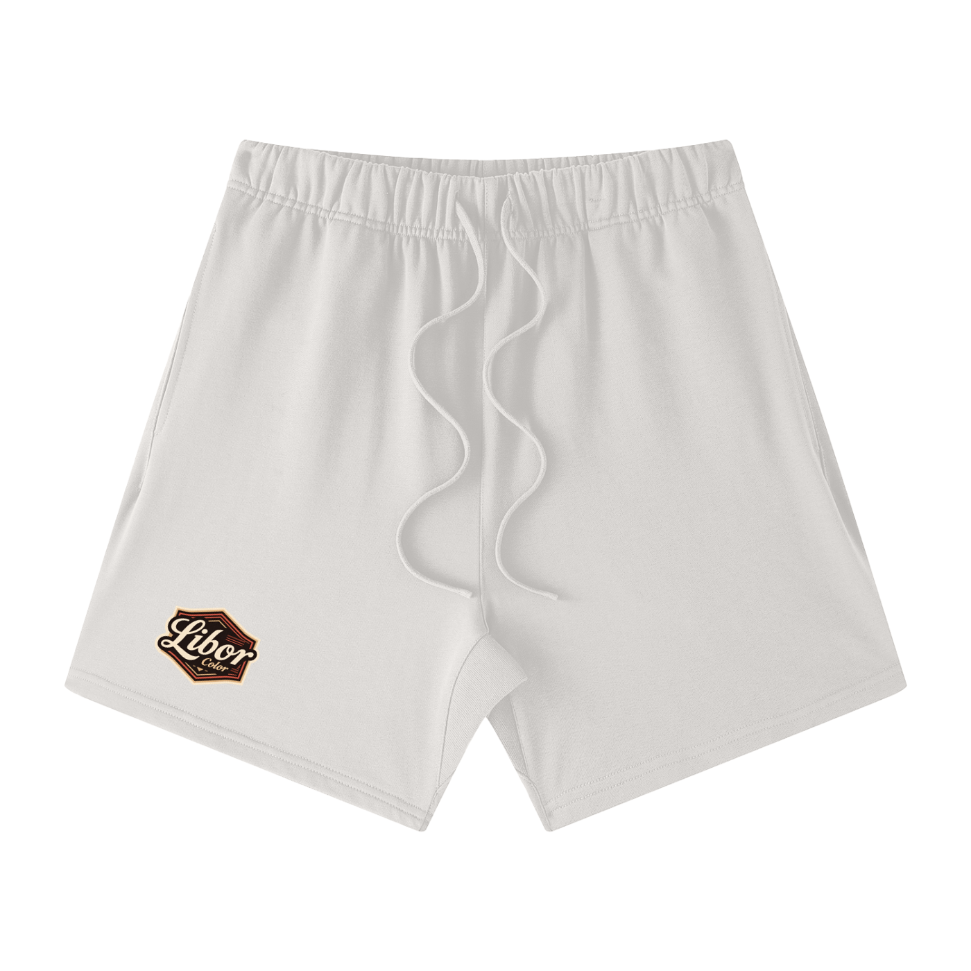 Unisex Earth Tone Loose Fit Cotton Shorts