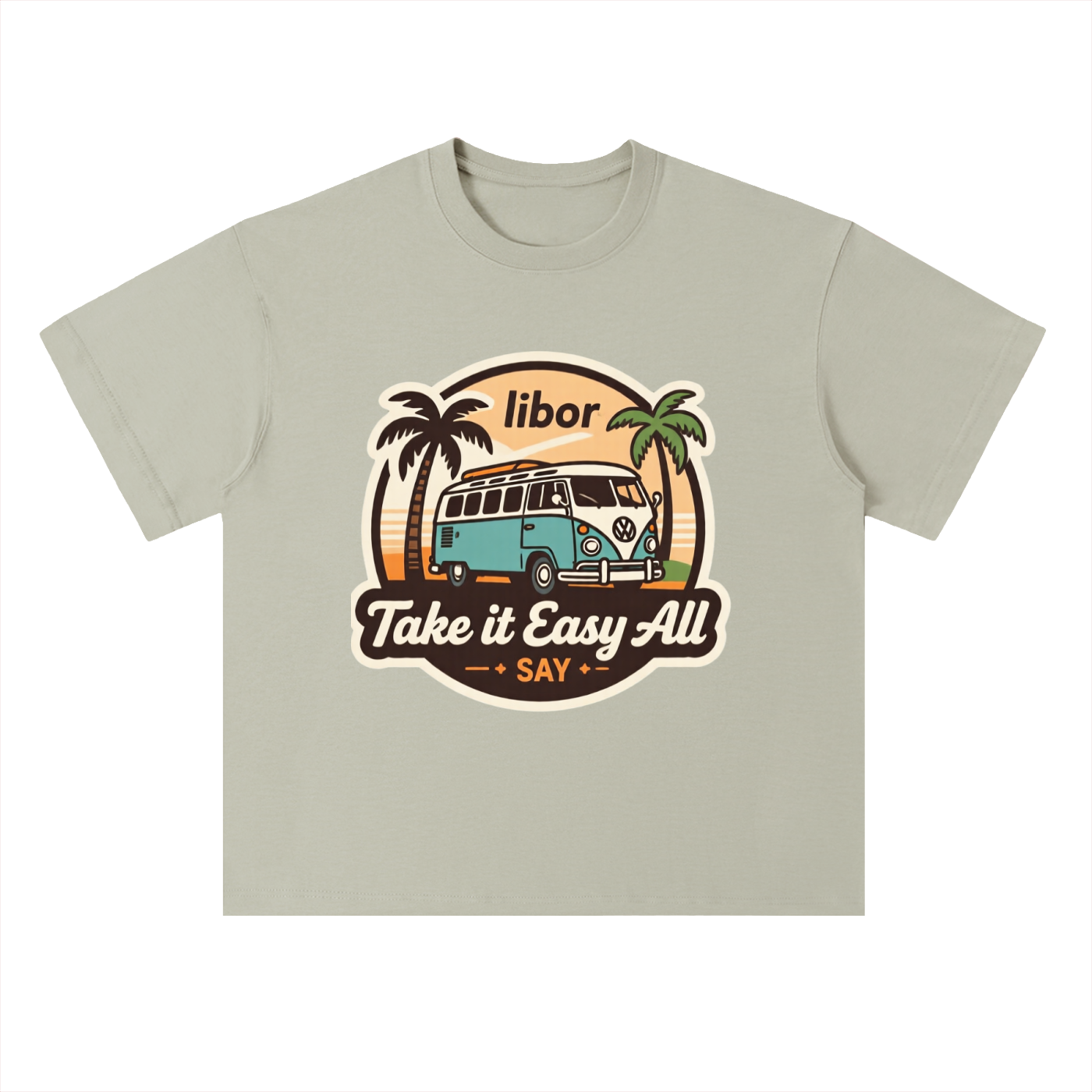 Heavyweight Drop Shoulder Cotton T-Shirt