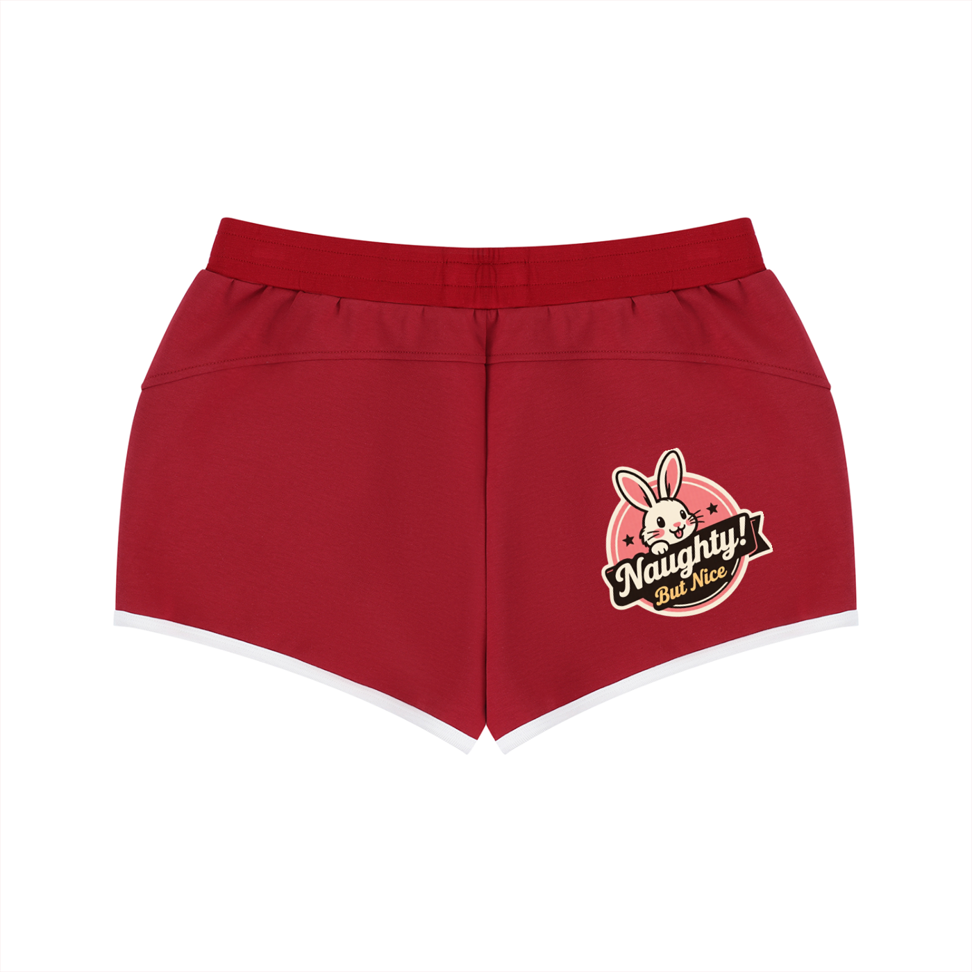 Women's Retro Contrast Binding Shorts
