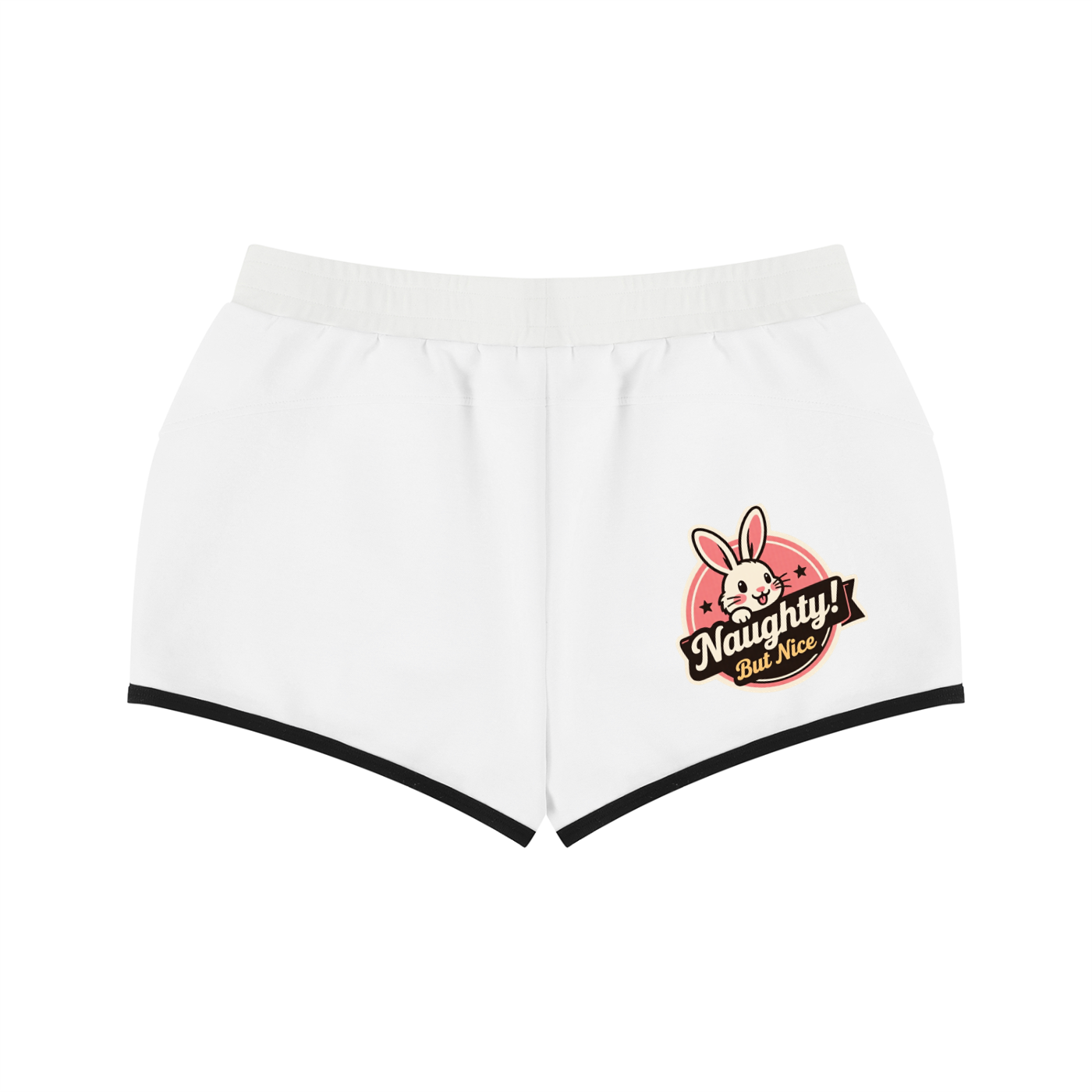 Women's Retro Contrast Binding Shorts