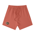 Unisex Earth Tone Loose Fit Cotton Shorts