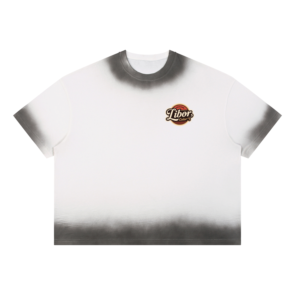 Unisex Boxy Sunfade Vintage Wash T-Shirt