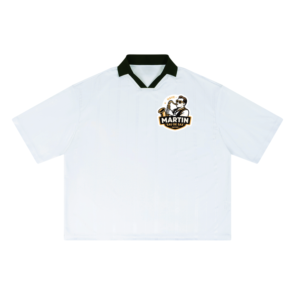 Unisex Striped Boxy Soccer Jersey
