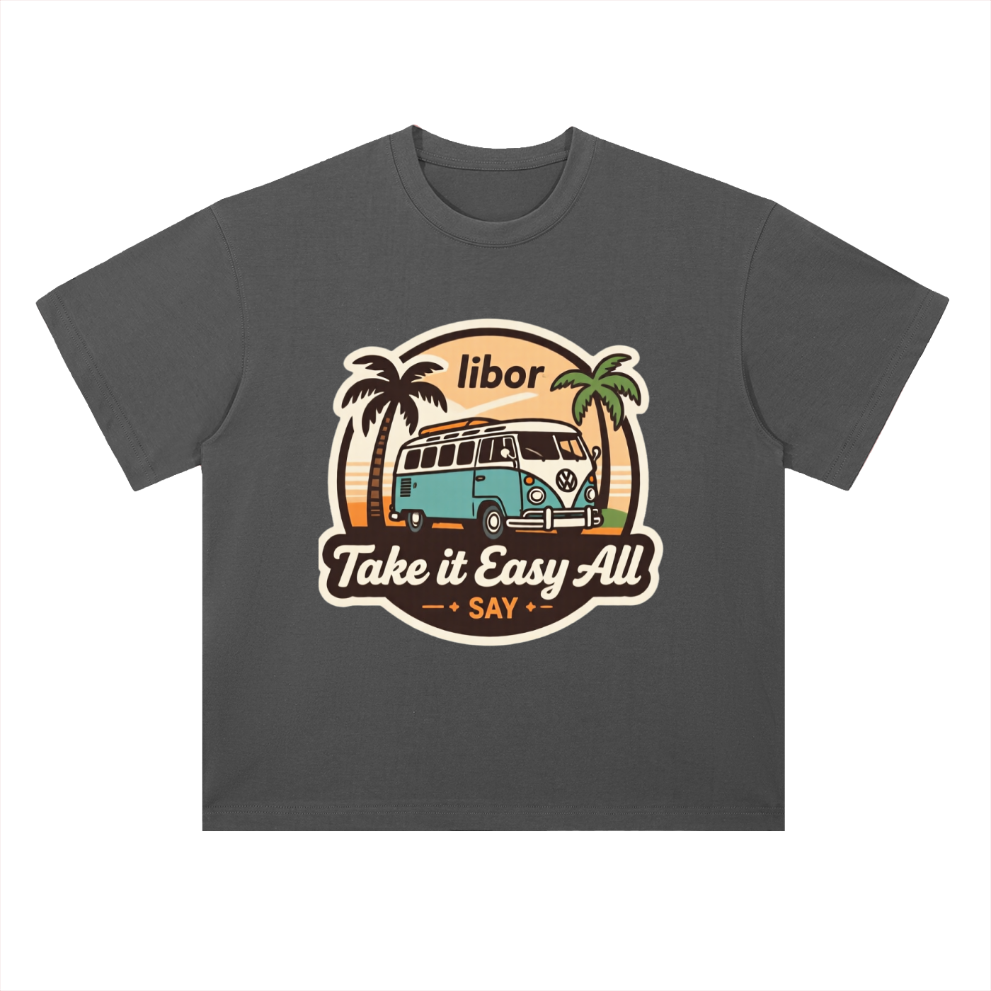 Heavyweight Drop Shoulder Cotton T-Shirt