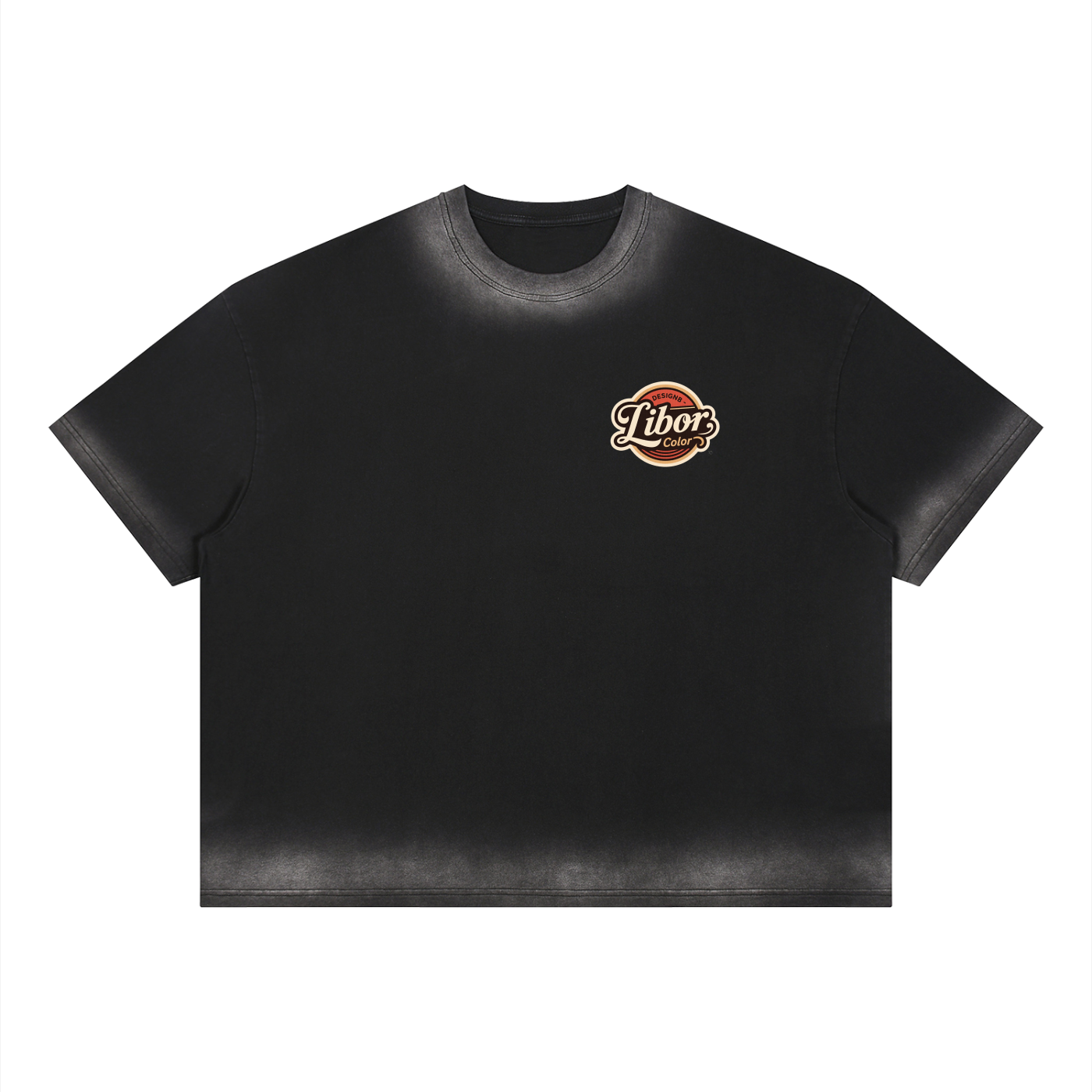 Unisex Boxy Sunfade Vintage Wash T-Shirt