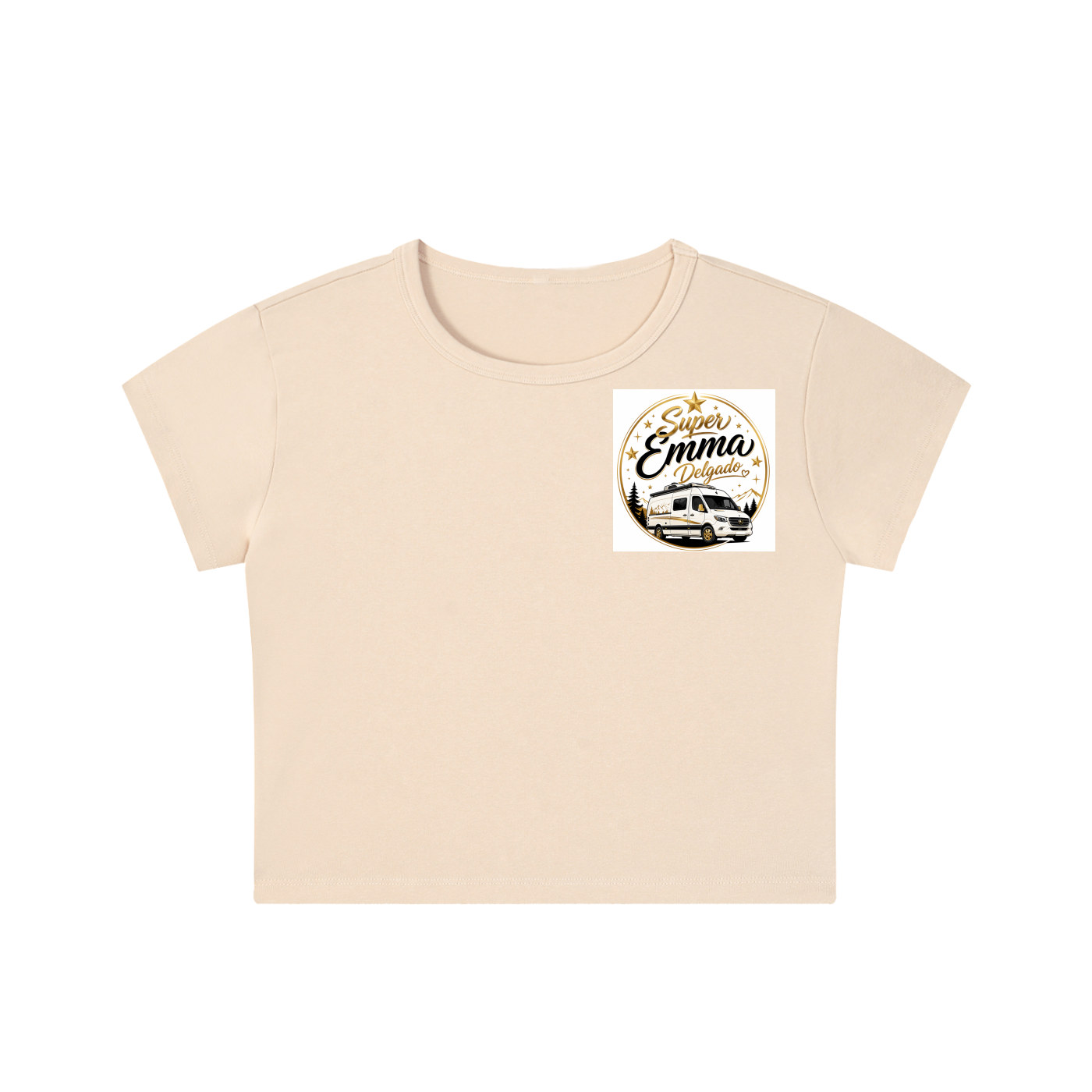 Snow Washed Crop Top