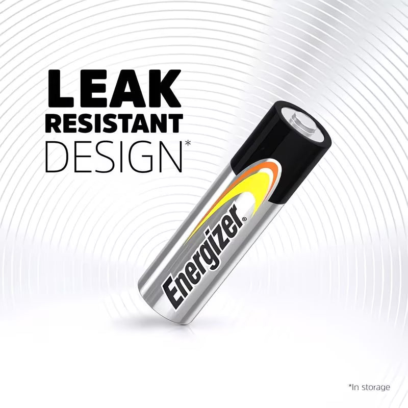 Energizer AA Industrial Alkaline Batteries 1.5V – Pack of 20 Long-Lasting LR6 AA Battery for Remotes, Flashlights, Clocks, Toys, Wireless Devices
