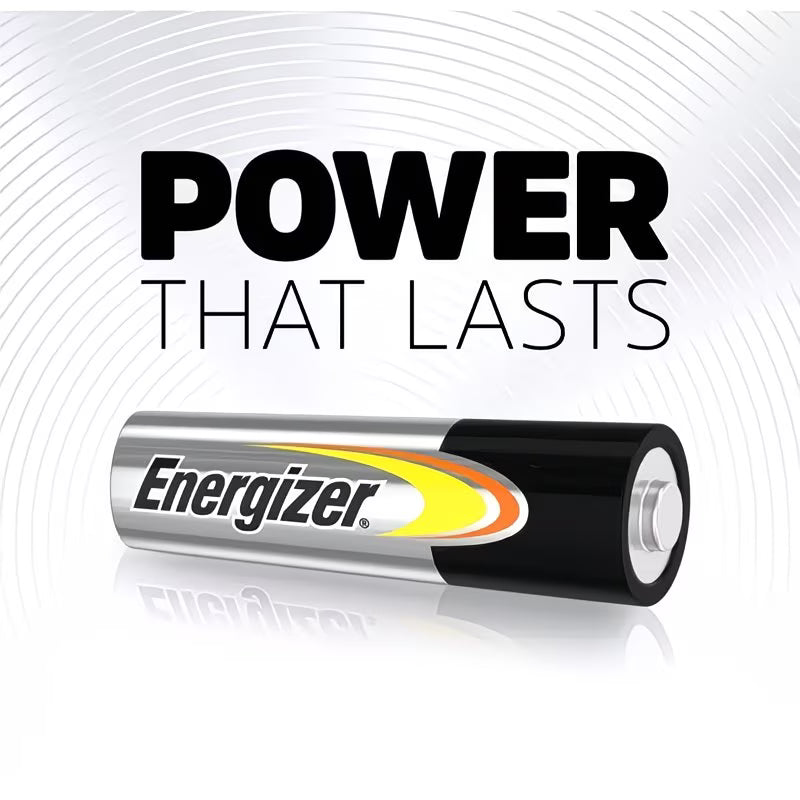 Energizer AA Industrial Alkaline Batteries 1.5V – Pack of 20 Long-Lasting LR6 AA Battery for Remotes, Flashlights, Clocks, Toys, Wireless Devices