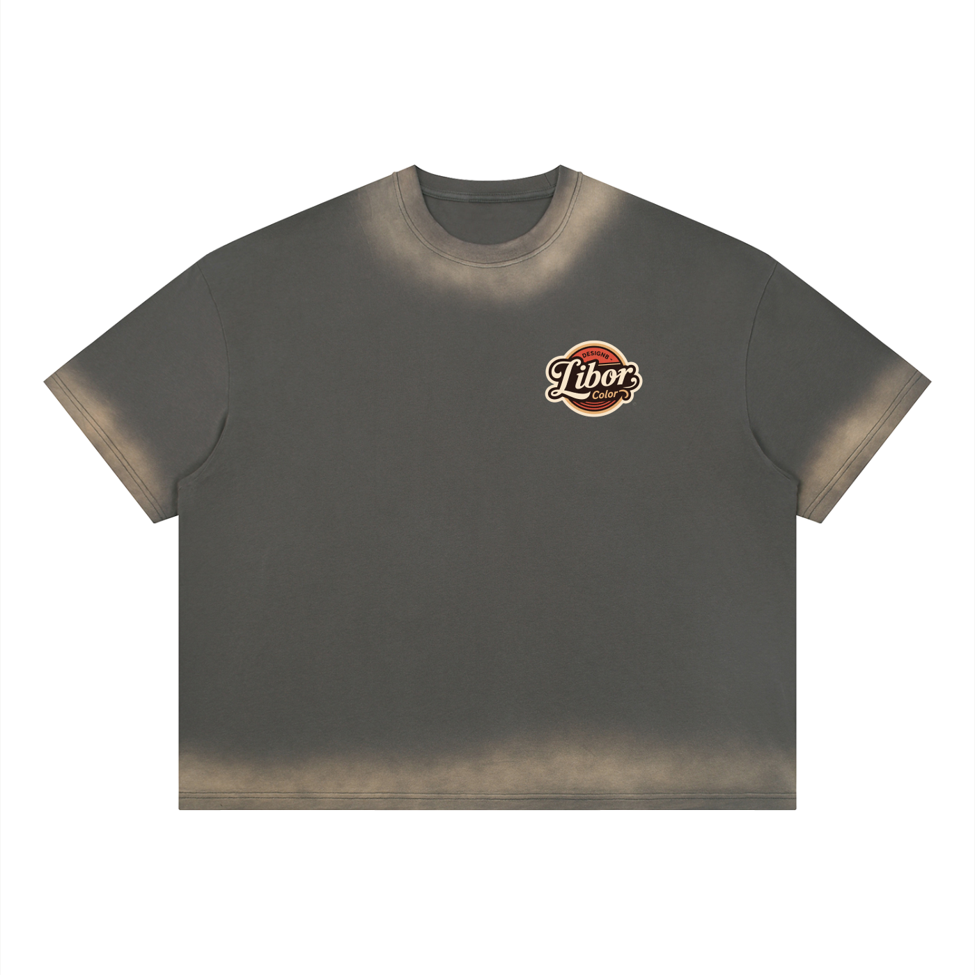 Unisex Boxy Sunfade Vintage Wash T-Shirt